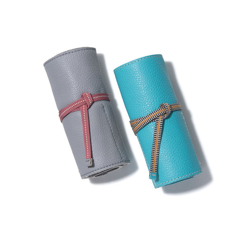 turquoise, grey
