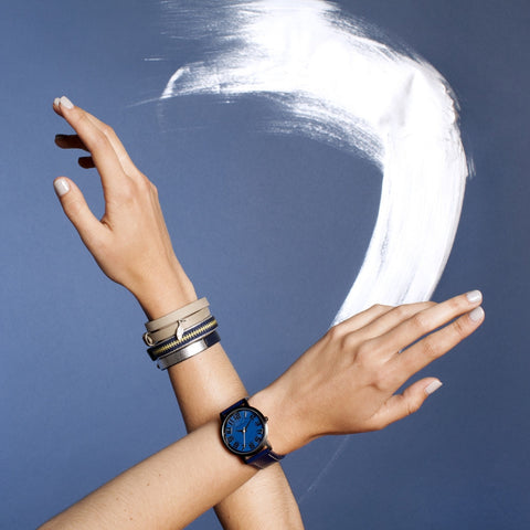 blue